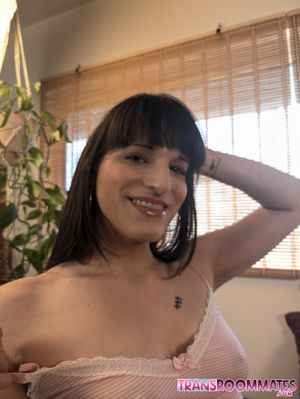 Blake Lovely's Lingerie Trans Anal Lesson with Mia Macana - Photo 156