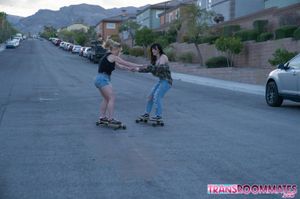 Meddie Blooms and Lana Vice's Romantic Bareback Creampie Fest - Photo 44