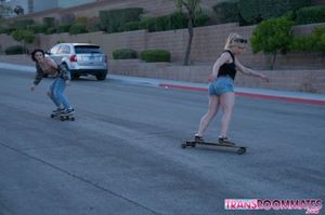 Meddie Blooms and Lana Vice's Romantic Bareback Creampie Fest - Photo 50