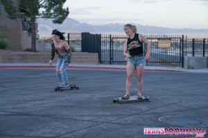 Meddie Blooms and Lana Vice's Romantic Bareback Creampie Fest - Photo 65