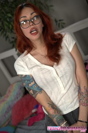 Passionate Trans Teens Explore Bareback Pleasure - Photo 102