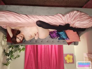 Redhead Trans Stacie Delight Craves Big Black Cock - Photo 59