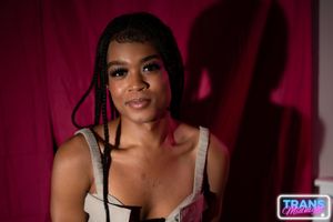 Ebony Trans Eros Orisha Takes Hard Cock Deep - Photo 348