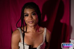 Ebony Trans Eros Orisha Takes Hard Cock Deep - Photo 349
