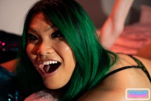Asian Trans Angel Genesis Green Loves Turning On - Photo 161