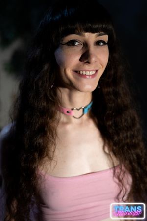 Slender Trans Livi Doll Gets Ass Dominated - Photo 42