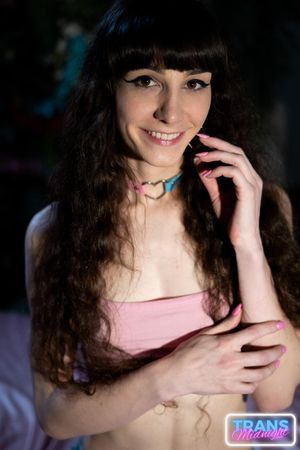 Slender Trans Livi Doll Gets Ass Dominated - Photo 46