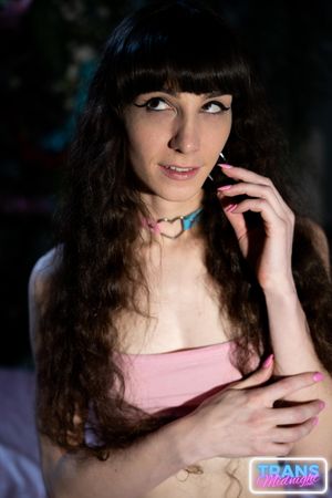 Slender Trans Livi Doll Gets Ass Dominated - Photo 47