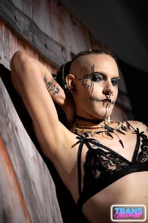 Alt Trans Goth Barbie Can Take BBC - Photo 16