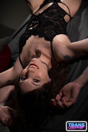 Lingerie Brunette Eryn Everly Loves BBC Anal - Photo 46