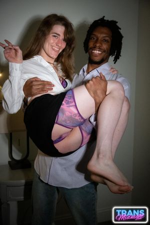 College Trans Kawaii Fiona Finds a BBC - Photo 87