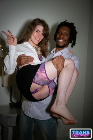 College Trans Kawaii Fiona Finds a BBC - Photo 88