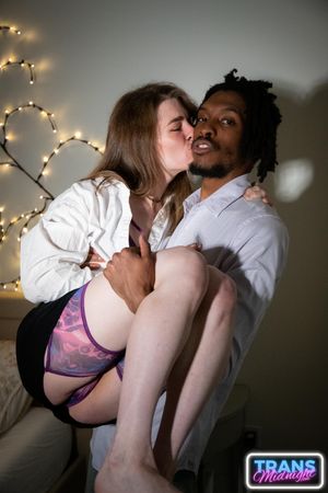College Trans Kawaii Fiona Finds a BBC - Photo 89