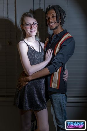 Petite Small Tits Trans Princess Emmy Intense BBC Anal Sex - Photo 78