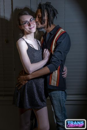 Petite Small Tits Trans Princess Emmy Intense BBC Anal Sex - Photo 79