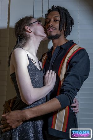 Petite Small Tits Trans Princess Emmy Intense BBC Anal Sex - Photo 80