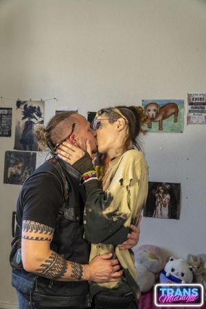 Skinny Trans Vikki Vexxx Gets Ravaged by Peter Hook - Photo 155