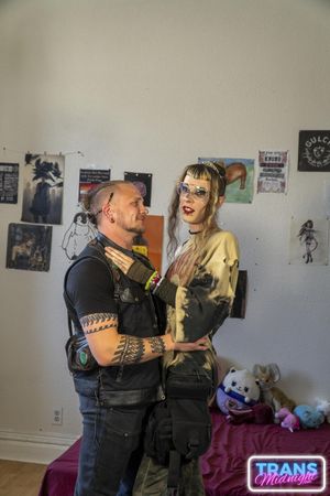 Skinny Trans Vikki Vexxx Gets Ravaged by Peter Hook - Photo 157