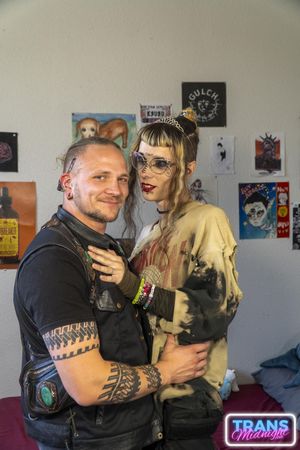 Skinny Trans Vikki Vexxx Gets Ravaged by Peter Hook - Photo 159