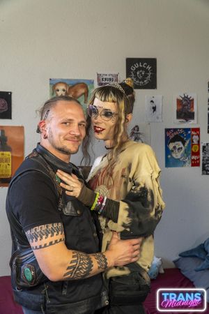 Skinny Trans Vikki Vexxx Gets Ravaged by Peter Hook - Photo 160