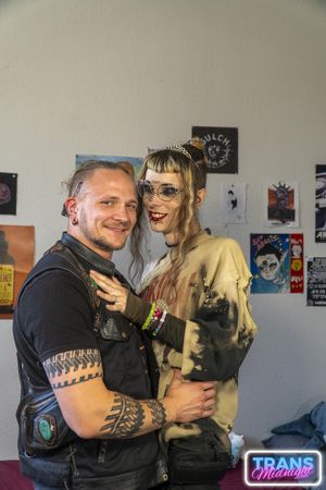 Skinny Trans Vikki Vexxx Gets Ravaged by Peter Hook - Photo 161