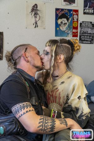 Skinny Trans Vikki Vexxx Gets Ravaged by Peter Hook - Photo 163
