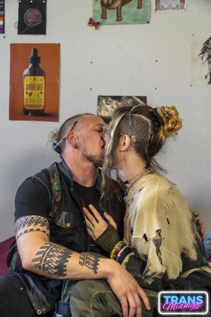Skinny Trans Vikki Vexxx Gets Ravaged by Peter Hook - Photo 167