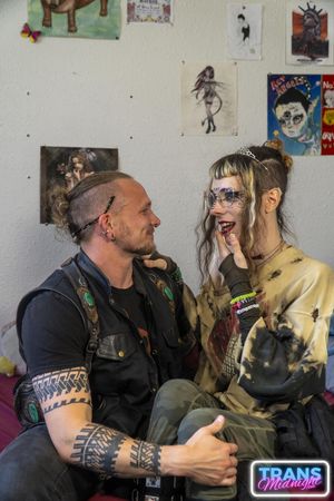 Skinny Trans Vikki Vexxx Gets Ravaged by Peter Hook - Photo 170