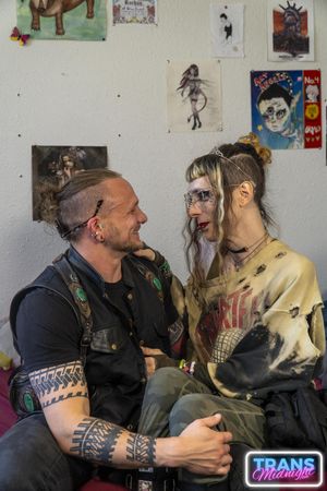 Skinny Trans Vikki Vexxx Gets Ravaged by Peter Hook - Photo 171