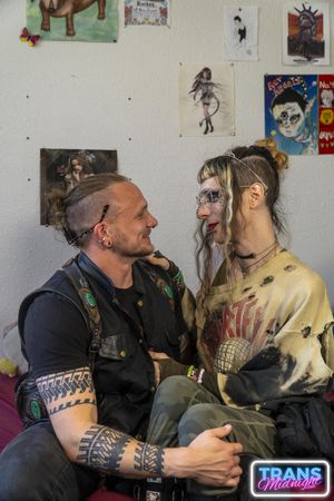 Skinny Trans Vikki Vexxx Gets Ravaged by Peter Hook - Photo 172