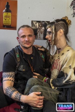 Skinny Trans Vikki Vexxx Gets Ravaged by Peter Hook - Photo 173