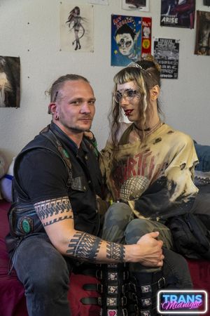 Skinny Trans Vikki Vexxx Gets Ravaged by Peter Hook - Photo 175