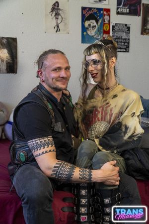 Skinny Trans Vikki Vexxx Gets Ravaged by Peter Hook - Photo 176