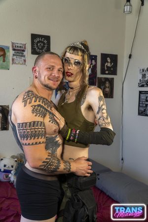Skinny Trans Vikki Vexxx Gets Ravaged by Peter Hook - Photo 187
