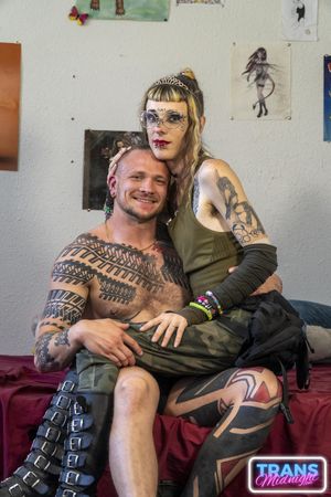 Skinny Trans Vikki Vexxx Gets Ravaged by Peter Hook - Photo 203