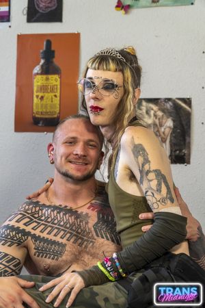 Skinny Trans Vikki Vexxx Gets Ravaged by Peter Hook - Photo 205