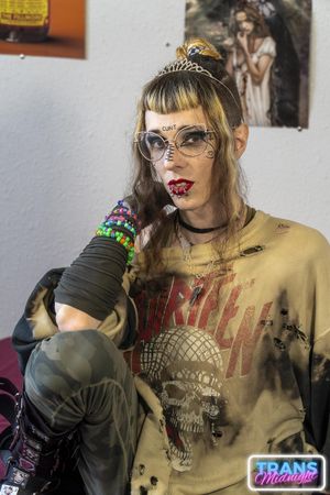 Skinny Trans Vikki Vexxx Gets Ravaged by Peter Hook - Photo 52