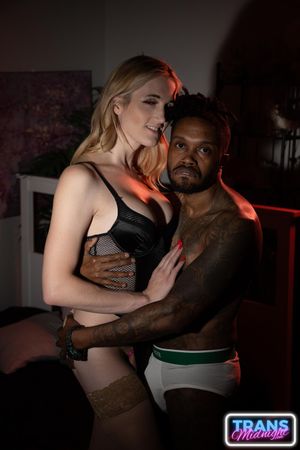 Caged Trans Rachael Belle Takes BBC With Joy - Photo 136