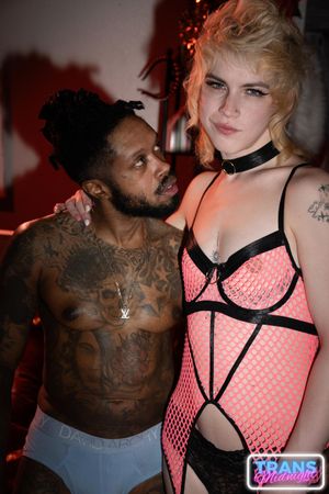Petite Dream Divyne Seduces BBC With Lingerie - Photo 117