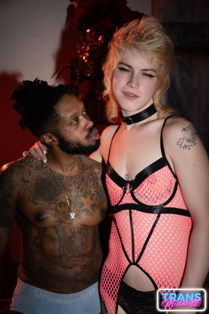Petite Dream Divyne Seduces BBC With Lingerie - Photo 118