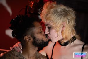 Petite Dream Divyne Seduces BBC With Lingerie - Photo 128