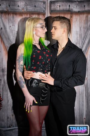 Busty Trans Sylvie Sorrow Feels A Big Cock Inside Her - Photo 100