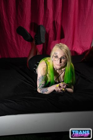 Busty Trans Sylvie Sorrow Feels A Big Cock Inside Her - Photo 54