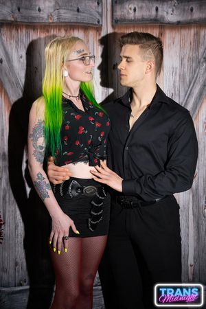 Busty Trans Sylvie Sorrow Feels A Big Cock Inside Her - Photo 99