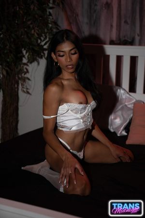 Trans Starlet Chanel Chance Gets Hard Taking Big Cock - Photo 106