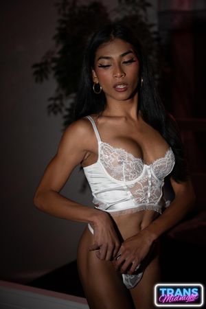 Trans Starlet Chanel Chance Gets Hard Taking Big Cock - Photo 17