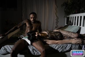 Newcomer Tricky Fey deepthroats Pf, moans in doggy, and ends her first scene with a messy facial - Photo 141