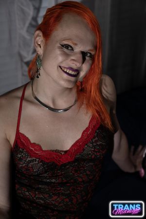 Transsexual goddess worships his black cock while he drills her ass raw - Photo 25