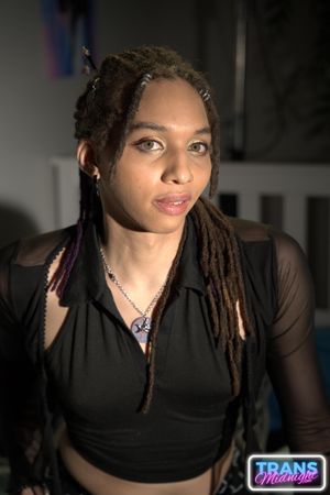 Pf Bhangs' Interracial Trans Anal Passion with Aelin Blue - Photo 21