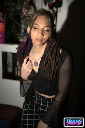 Pf Bhangs' Interracial Trans Anal Passion with Aelin Blue - Photo 7